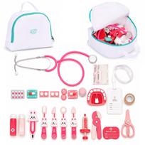 Žaislinis daktaro rinkinys, - EcoToys HM328789, įvairių spalvų