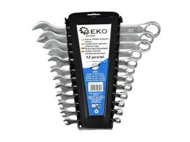 Kombinuotų raktų rinkinys Geko G11243, 6 - 22 mm