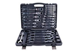 Terkšlinių kombinuotų raktų rinkinys Geko G10342, 6 - 32 mm