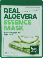 Veido kaukė Farmstay Real Aloe Vera, 23 ml