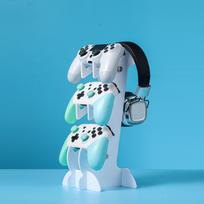 Universal Controller Headphone Stand Compatible with PS5 PS4 Xbox Switch - Three-Layer Gaming Accessory Only Stand  balta