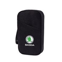 BASP7 Aukštos kokybės automobilinė rankinė Rankinė Piniginė Dėklai Pinigams Skoda Kamiq MK3 Kodiaq Karoq Roomster Enyaq Seat Ateca Leon FR Ibiza Octavia
