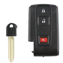 Dahai Fits Toyota Prius 2004-2009 Key Fob Cover Case Shell Keyless Entry Remote Replacement With Blank Key  Replacement Shell