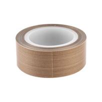 10m/Roll High Temperature PTFE Tape Waterproof Wear Resistant Cloth Durable Insulated Fiberglass Adhesive Tape Industrial Use