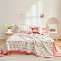 Vasaros plona antklodė Patalynė Namų tekstilė Vaikų studentų bendrabutis Animacinis filmas Minkštas Patogus Antklodė Oro kondicionierius Antklodė 100x200cm-Quilt white