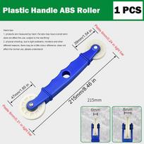 6-10mm Light Strip Installation Roller LED Strip Light Install Tool ABS Rubber U-Groove Fix Hard Bar Lamp Quick Mount Tools blue