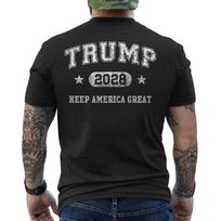 Donald Trump 2028 - Keep America Great Trump 2028 ON BACK Unisex T-Shirt S