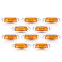 Šoniniai Posūkių Žibintai 2/10 vnt LED Šoniniai Posūkių Žibintai Gabaritiniai Žibintai Galinis Žibintas Įspėjamasis Žibintas 10pcs Yellow