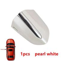 Priekinės kairės išorinės durų rankenos užrakto dangtelis Mažas dangtelis Ford Mondeo MK5 2013- Edge MK2 2018 Taurus 2015- 1pcs pearl white