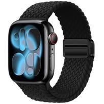 Solo loop Strap For Apple Watch ultra2 3 Band 49mm 44mm 40mm 45mm 46mm magnetic Braided Bracelet iWatch series se 7 6 8 9 10 11 38 40 41mm S10-42mm juoda