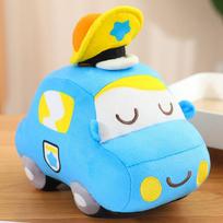 Mielas animacinio filmuko automobilio pliušinis žaislas Kawaii rožinis kaspinas Greitosios pagalbos automobilis Policijos automobilis Gaisrinė Taksi Dovana berniukams Gimtadienio dovana about 7-10cm