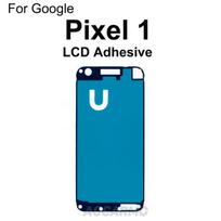 Aocarmo For Google Pixel 2 3 4 XL 5 5a 6 Pro Lcd Screen Display Sticker Front Middle Frame Back Battery Cover Door Adhesive Glue Pixel 1 Front