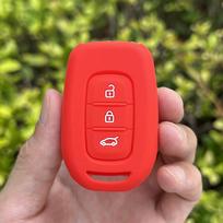 Silikoninis automobilio rakto dėklas Dacia Logan Renault Twingo 3 Duster Captur Logan Laguna Scenic raktų dangtelis Nuotolinio valdymo korpusas