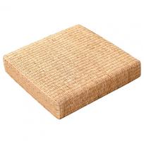 40cm Šiaudinė pagalvė Tatami grindų pagalvė Sėdimoji pagalvėlė Austa pagalvėlė Kvadratinės formos Šiaudinis futono čiužinys Japoniško stiliaus kilimėlis Sėdimasis futonas