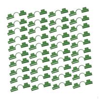 60 Pieces Greenhouse Clamps Clip Shade Net Double Head PVC PP Pipe Sturdy Suitable for Fixing Tunnel 100Pcs gray