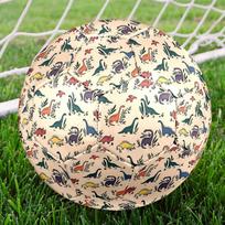 1PC Dinosaur Garden Adventure Soccer Ball Size 5 Football Machine Sewn Indoor/Outdoor Universal Football Gift W89 Size 5