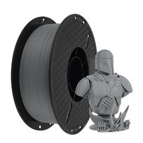 KINGROON 3D spausdintuvas HSPLA siūlas, 1KG 1,75 mm didelio sklandumo 3D spausdinimo medžiaga, skaidoma ekologiška pilka