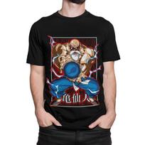 Herren T-Shirt Bio Baumwolle Dragon ball Goku herr der schildkröten Muten-Roshi M