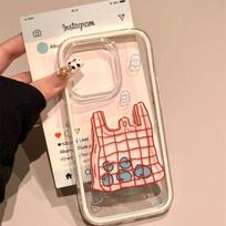 Cartoon Graffiti for IPhone16promax Phone Case for Apple 16 New 15 Creative Stand 14pro For  Apple 16PROMAX