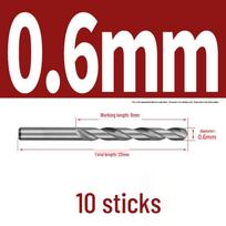 Mini Twist Drill Set for Precision Work: Wengwan Hand Drill, Bead & Glasses Drill Bits