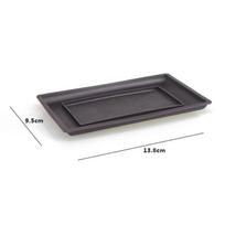 1 vnt. gėlių vazonas Plastikinis kvadratinis balkono vazonas Gėlės Bonsai dubuo Daržo vazonas Rectangle S tray