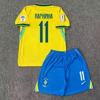 Brazilija 2026 m. Pasaulio taurės marškinėliai Gerbėjų versija, tas pats stilius, futbolo marškinėliai 16