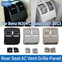 W204 Rear Seat Conditioner Air Vent Grille Panel Cover Trim For W204 Mercedes benz C-Class E-Class 180 200 220 230 260 300 350 Standard Model Gray