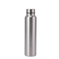 1000ml Stainless Steel Sport Water Bottle Single-layer Rugged Water Cup Metal Flask Drinkware Camping Sports Gym 1000ml gray