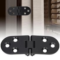 4 Pcs Black Folding Table Hinges 80*30mm Cabinet Door Hinges Durable Flip Top Hinges  Furniture