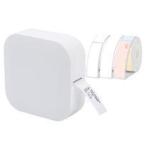 Q30 Etikečių spausdintuvas Mašina Mini Kišeninis Terminis Etikečių Spausdintuvas Viskas Viename BT Jungtis Lipni Etiketė PASIDARYK pats with 3pcs label rolls balta