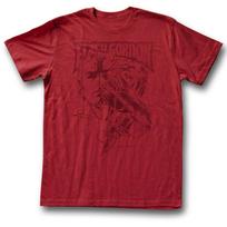Flash Gordon Print Cardinal Unisex T-shirt S