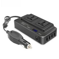 400W Car Power Inverter DC 12V To 110V 220V 4.8A USB Dual Car Adapter Converter Auto Charger Modified Sine Wave Universal Plug Universal plug juoda