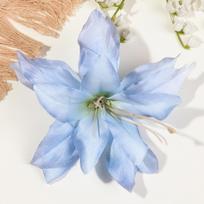 2/4/6 pcs Hawaiian Flower Hair Clips for Women Artificial Floral Hibiscus Lily Barrettes Hairpin Accessories Vacation Beach Gift