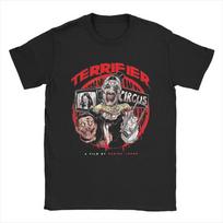 Terrifier Smile  Men's Cotton Cool  Crewneck Tee Shirt Short Sleev Unisex T-Shirt XXXXL