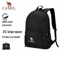 CAMEL Outdoor Foldable Travel Backpack One Size juoda