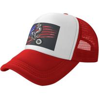 Motocross Dirt Biking Graphic Trucker Hat Breathable Mesh Adjustable Outdoor Baseball Cap XS（old）