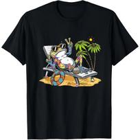 Tie Dye Frog Vacation Peace Sign Hippie Summer Beach Graphic Tee Soft Cotton Casual Unisex TShirt S