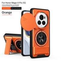 For Honor Magic6 Pro dėklas Honor Magic 6 Pro dangtelis Telefono dėklas Magsafe magnetinis sulankstomas laikiklis Karinė šarvuota kameros apsauginė dangtelis Honor Magic6 Pro
