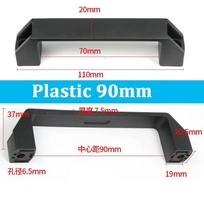 1 Pcs Door 90mm 120mm 150mm 180mm  Handle Kitchen Cupboard Handle Cupboard Drawer Aluminium Alloy/plastic Handle Black