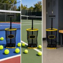 Pickleball Ball Retriever Picker Basket Convenient No Bending Telescopic Handle for