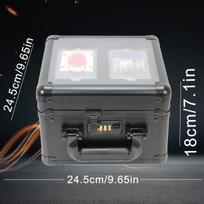 Trading Card Case Tool Aluminum Alloy Portable Multipurpose with Lock Baseball Sports Cards