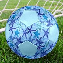 1PC Ocean Starfish Soccer Ball Size 5 Football Machine Sewn Indoor/Outdoor Universal Football Gift W44 Size 5