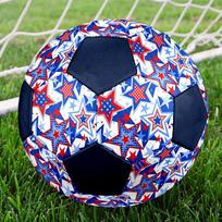 1PC American Flag Stars Soccer Ball Size 5 Football Machine Sewn Indoor/Outdoor Universal Football W90 Size 5