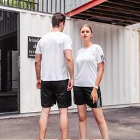 Dm Didelių dydžių vyriški dviejų dalių komplektai L -9xl Sportinis kostiumas Sportinė apranga Vyrams 4 spalvos XXXXL balta