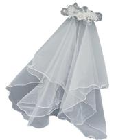 Elegant Bridal Veil With Comb Double Layer Veil Bridal Headpiece Wedding Accessory Fashionable Wedding Veil balta