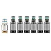 7pcs Transmission Valve Body Solenoid 6R60 6R80 Fit for Ford