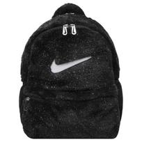 Nike Dideliems Vaikams Dirbtinio Kailio Kuprinė 11L Laisvalaikio FZ1330-010 balta/juoda
