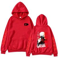 2025 Anime Tokyo Ghoul Ken Kaneki Hoodie Harajuku Pullover Tops Man Woman Sweatshirt Fans Gift S