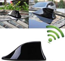 High Quality-Heart Horse universali ryklio peleko automobilio antena – FM/AM radijo antena su vandeniui atspariu lipniu pagrindu automobiliams visureigiams sunkvežimiams furgonams (juoda)