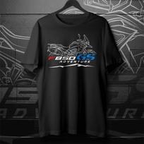 Retro Vokiškas F850GS Adventure Motociklo Marškinėliai 100% Medvilnė Apvalia Kaklo Iškirpte Trumpomis Rankovėmis Vasaros Atsitiktiniai Vyriški Marškinėliai Motociklininko Streetwear S